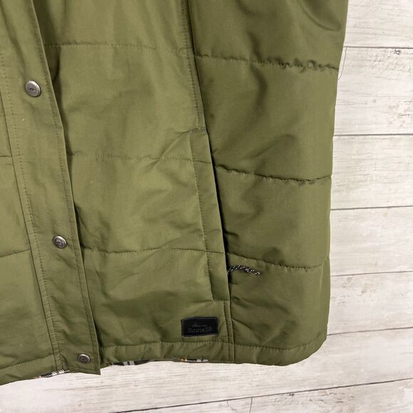 Roots73 Womens Olive Trail Lake Insulated Vest - Picture 7 of 8